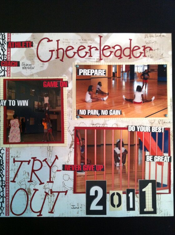 DSU Cheerleader 2011