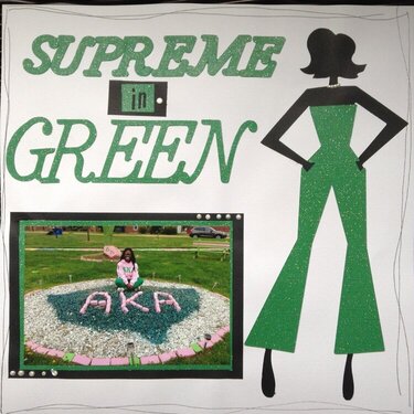 Supreme in Green
