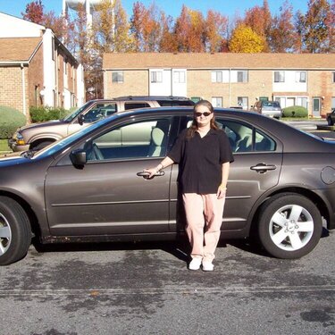 me and my new car 2006