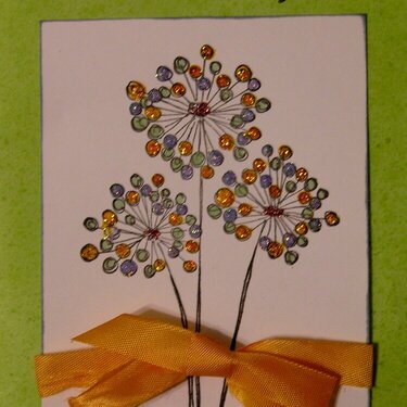 Card made from Penny Black stamp