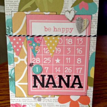 #1 Nana Card
