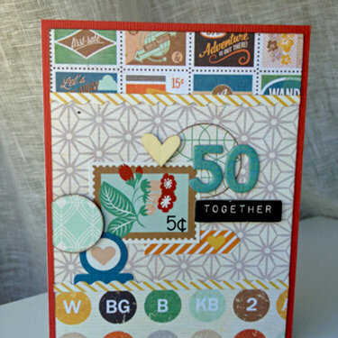 50 Together card