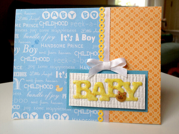 Baby Boy Card