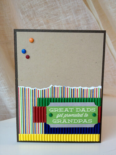 Great Dads Get Promoted card