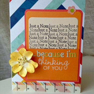 Thinking Of You card