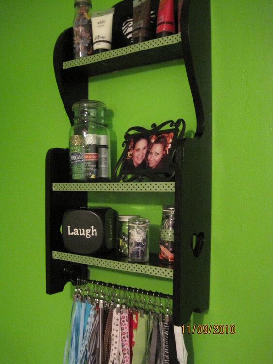 Repurposed Shelf After