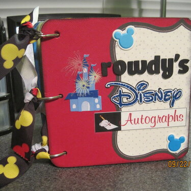 Rowdy&#039;s Disney Autographs Album