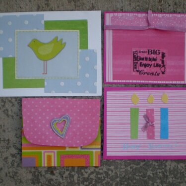 Cards from Peachie beth