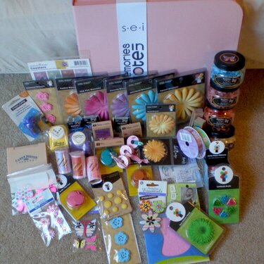 Goodies from the Scrapbook Expo