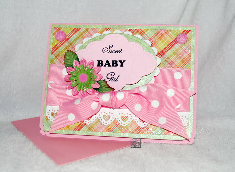 Sweet Baby Girl Card