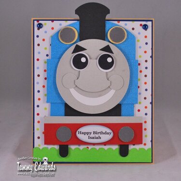 Thomas the Train Birthday Card