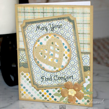 May Your Heart Find Comfort Sympathy Card