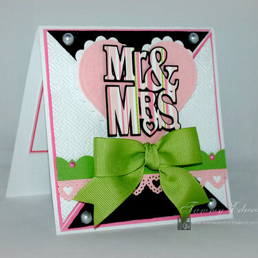 Mr. &amp; Mrs. Wedding Card
