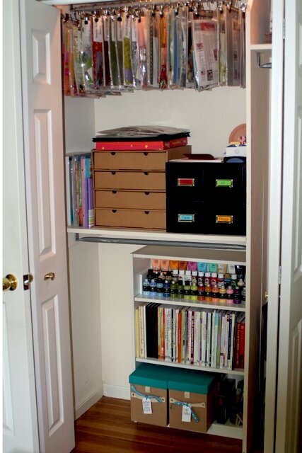 Scrapbook Room - Closet