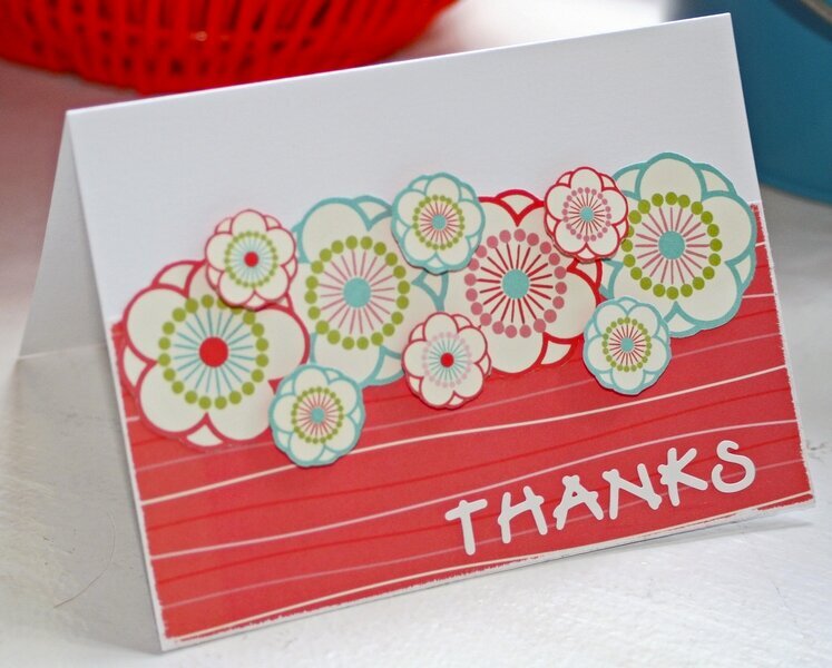 &quot;Thanks&quot; Card