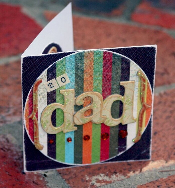 To Dad - Card