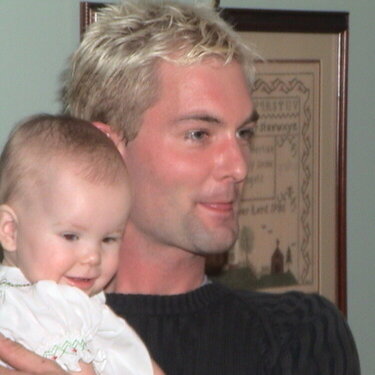 My Son Jason and grand daughter Pearl