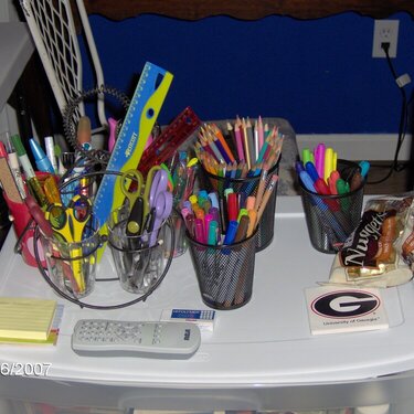 Tools, pens, pencils