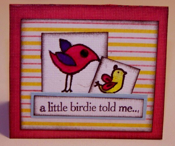 A little birdie told me