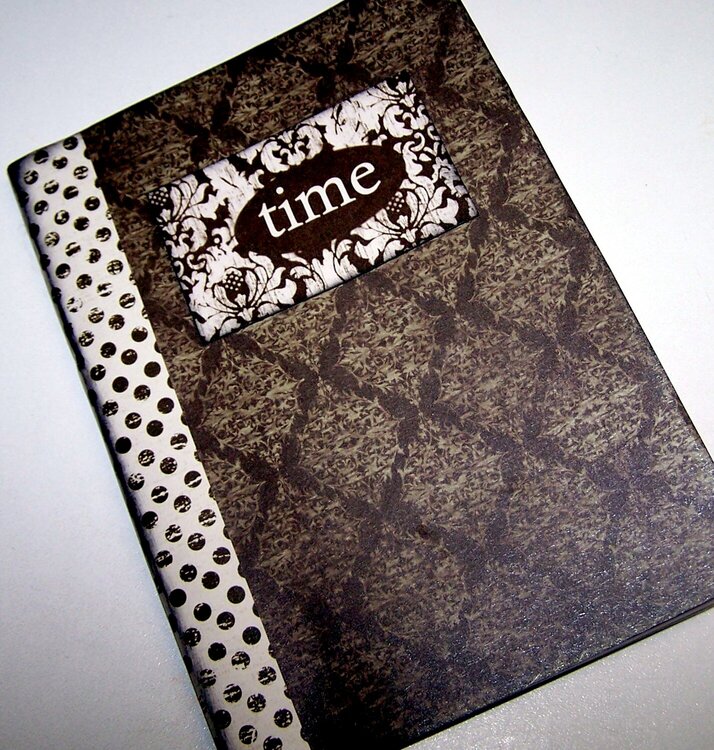 altered notebook.