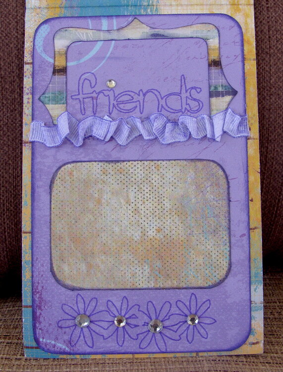 Friends card (inside)