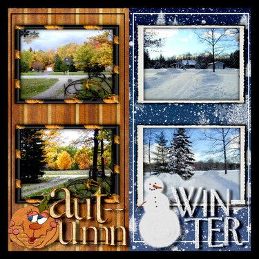 Cheboygan Seasons - Fall &amp; Winter