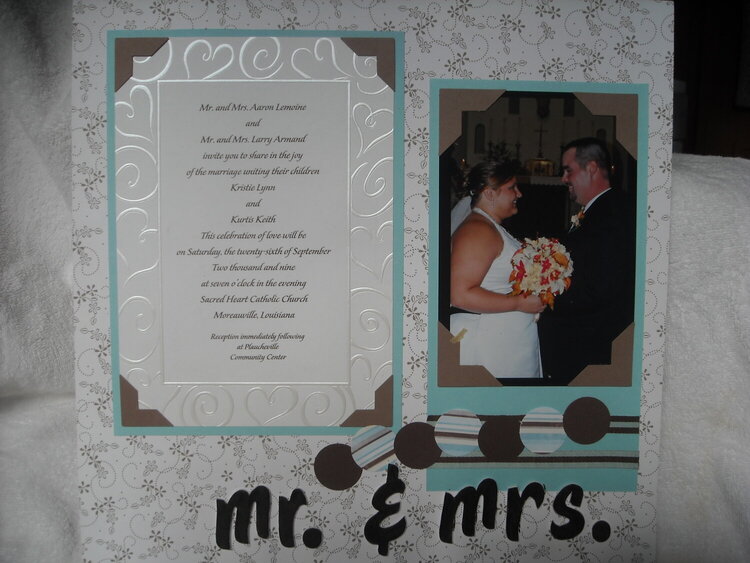 &quot;Mr. and Mrs&quot;