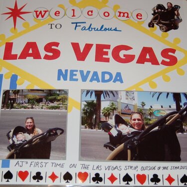 My son&#039;s first time in Las Vegas (visiting maw maw &amp; pop pop)