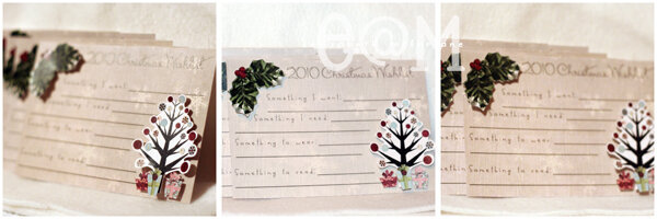 2010 Christmas Wishlists