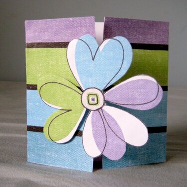 Big Flower card