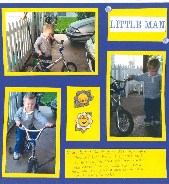 Joey&#039;s first bike!