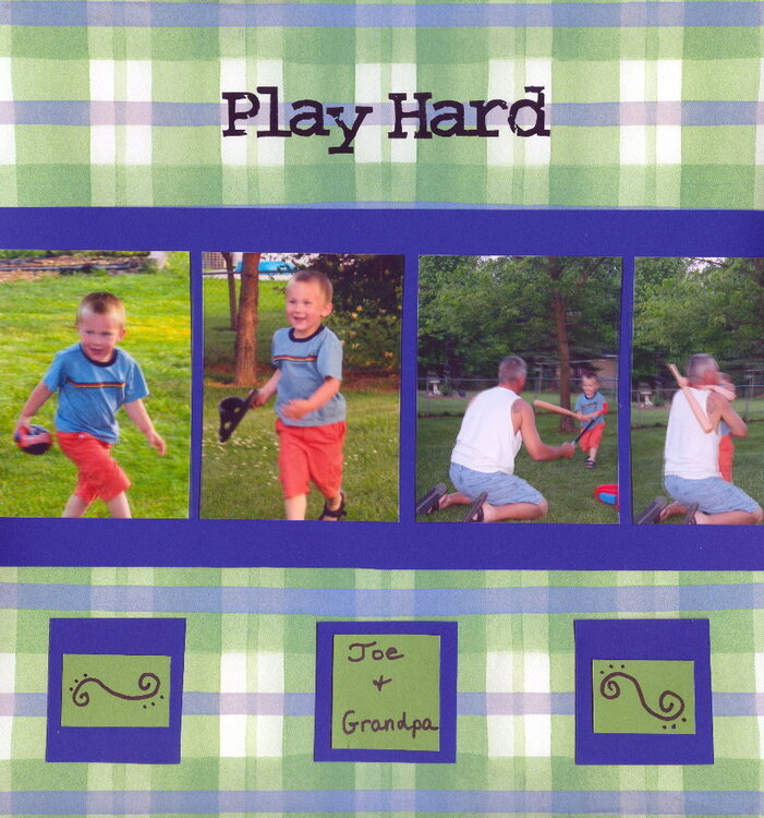 Play hard Left page