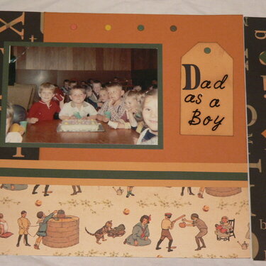 Left side of &quot;dad as a Boy&quot;