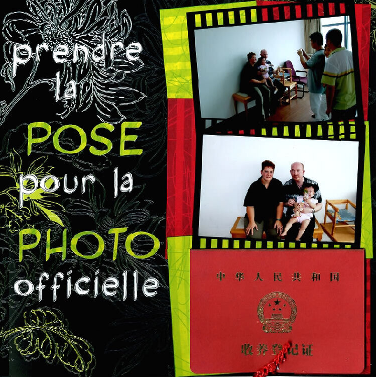 Strike A Pose (Prendre la pose pour la photo officielle)