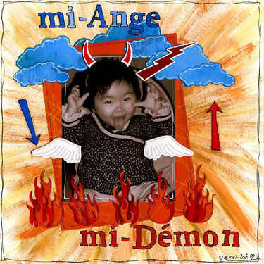 Half angel - Half devil (mi-ange mi-démon)