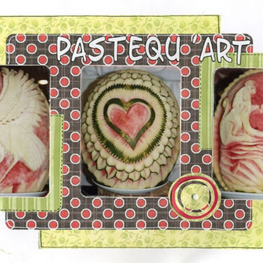 Pastequ&#039;art (watermelon art)