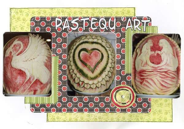 Pastequ&#039;art (watermelon art)