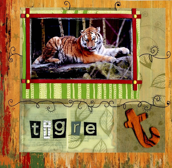 T comme tigre (T as in tiger)