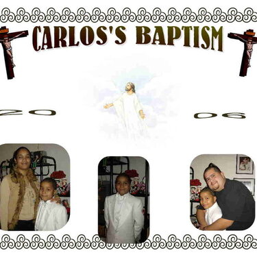 MY NEPHEWS BAPTISM
