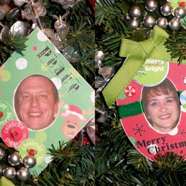 Christmas Wreath - Parent Ornaments