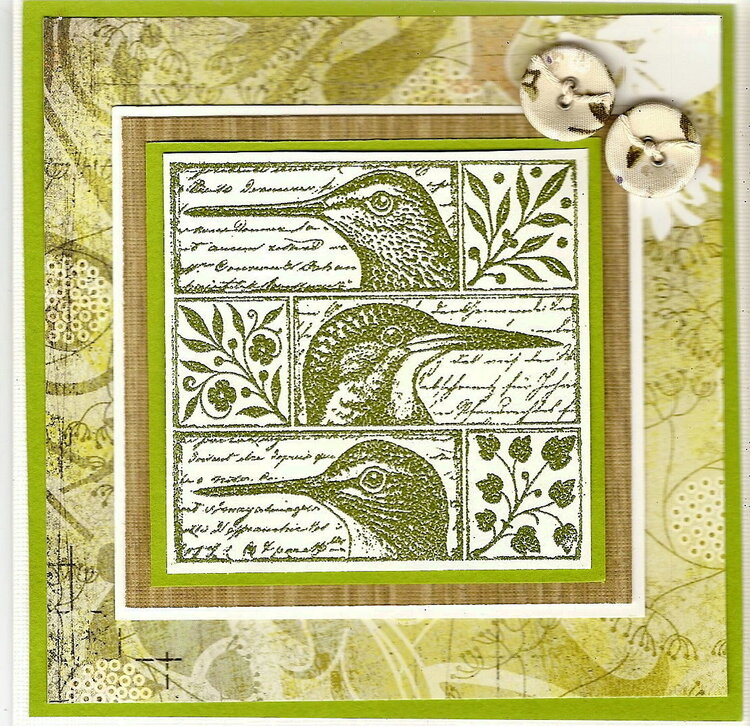 Father&#039;s Day Card in Green