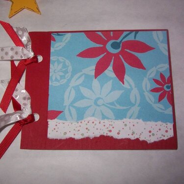 Santa Paper Piecing and Mini Box for Disneylisa&#039;s Christmas Stack Swap