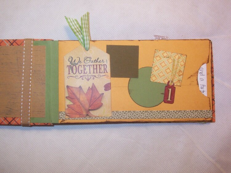 Thanksgiving Tag Book