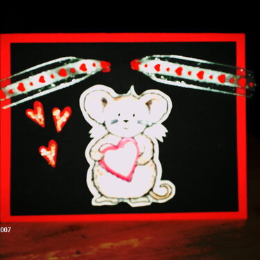 Valentime mouse.