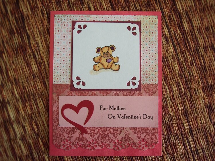 Valentine&#039;s card for my grandmother
