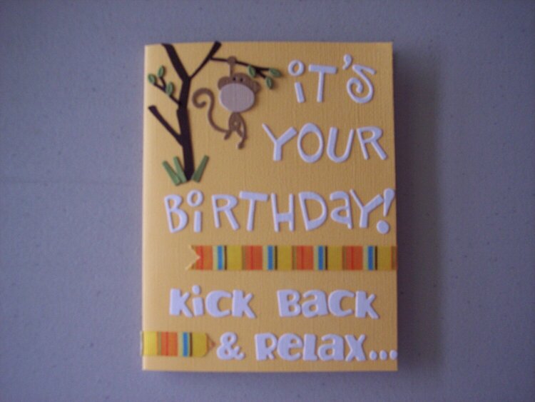 Funny birthday card