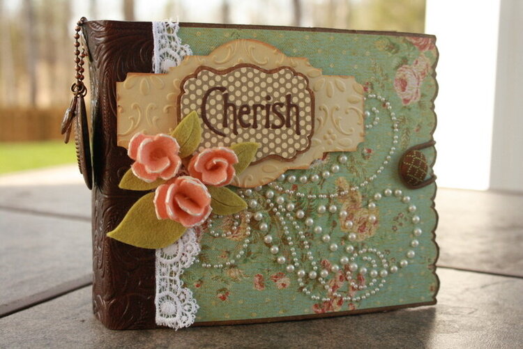 Vintage Paper bag Mini-album