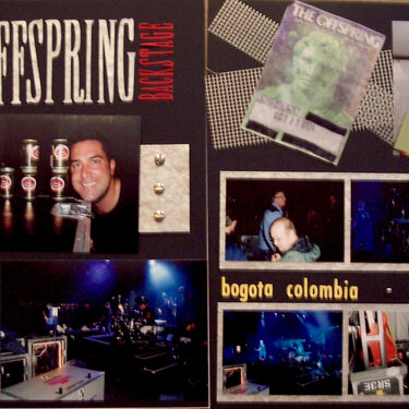 The Offspring backstage