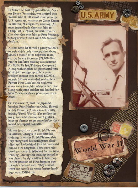 World War II of Grandpa Vic&#039;s Journal (page 2 of 4)