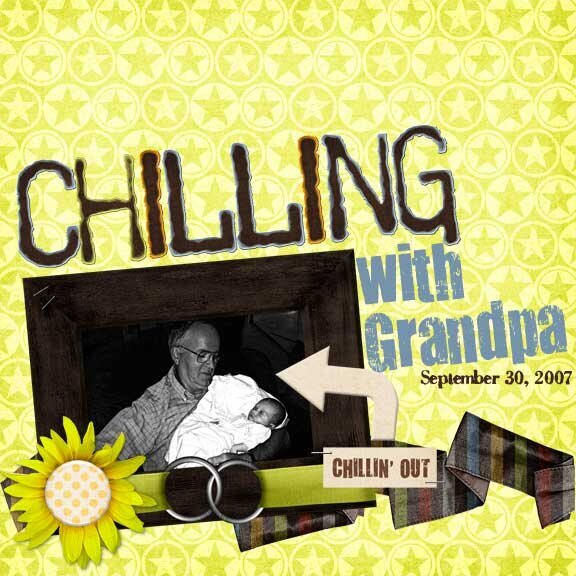 Chilling with Grandpa